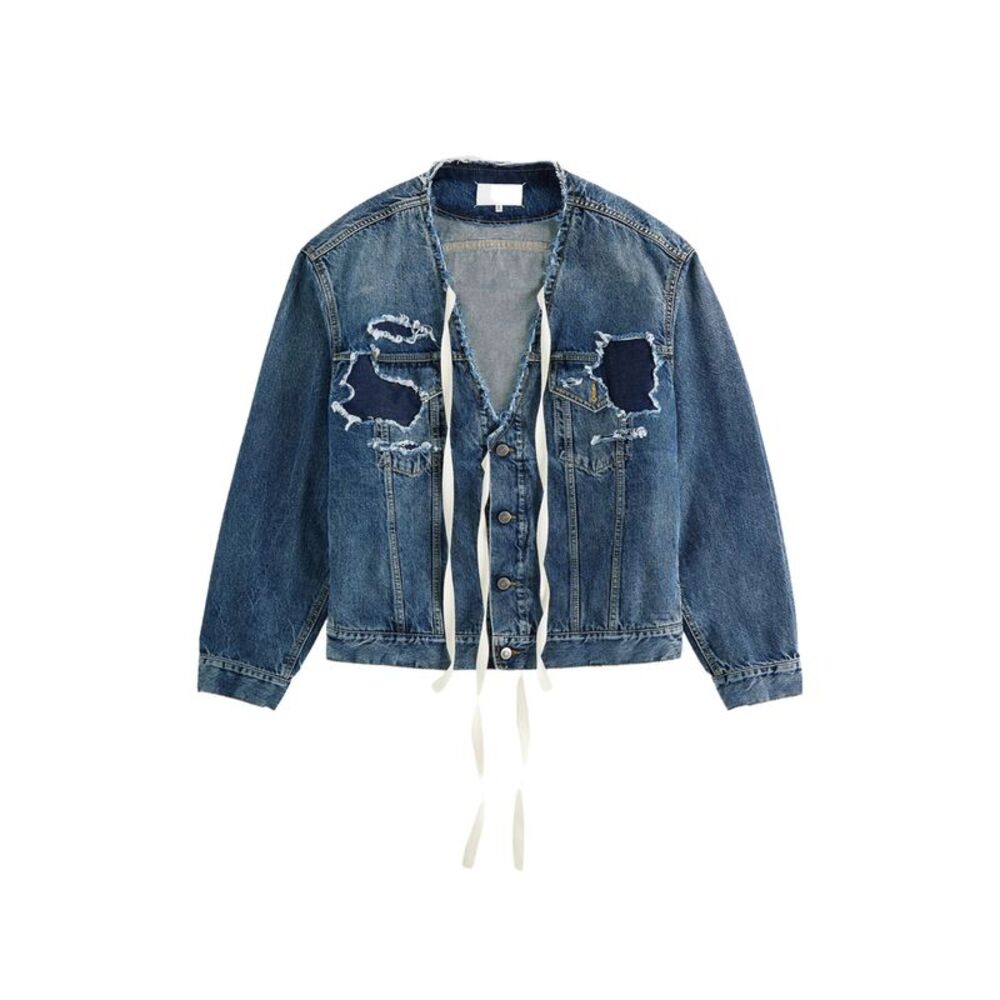 Maison Margiela Blue Jackets - Denim Jackets Men